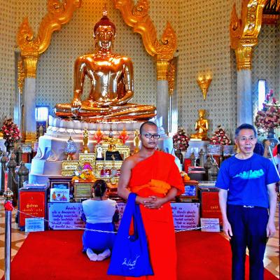 Wat Traimit Budda d'Oro, Chinatown, Bangkok